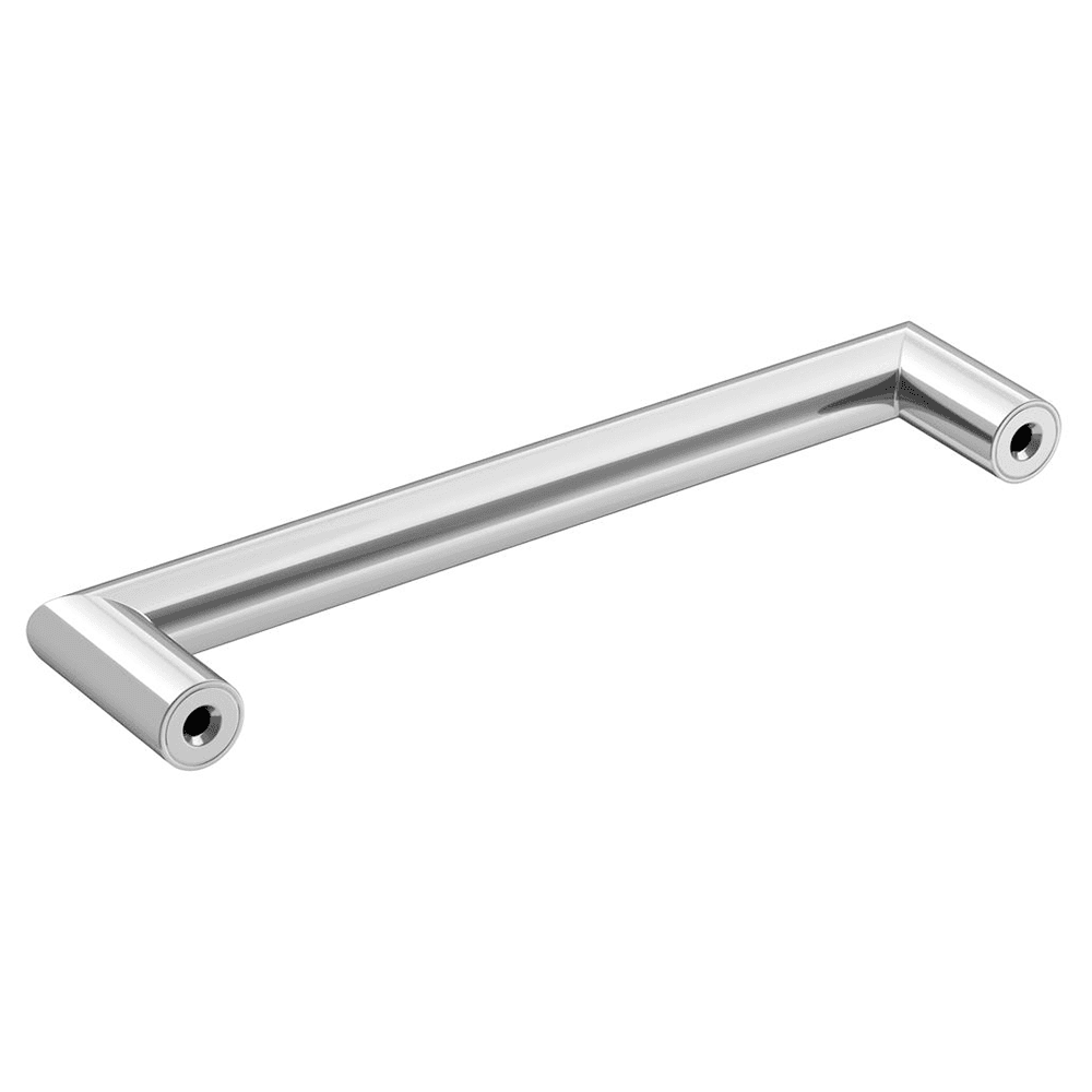 Amerock Revolve Handle Pull in Satin Nickel finish with 128mm center-to-center measurement