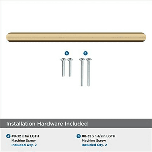 6-5/16" Revolve Cabinet Pull, Champagne Bronze Alt 3 - Image