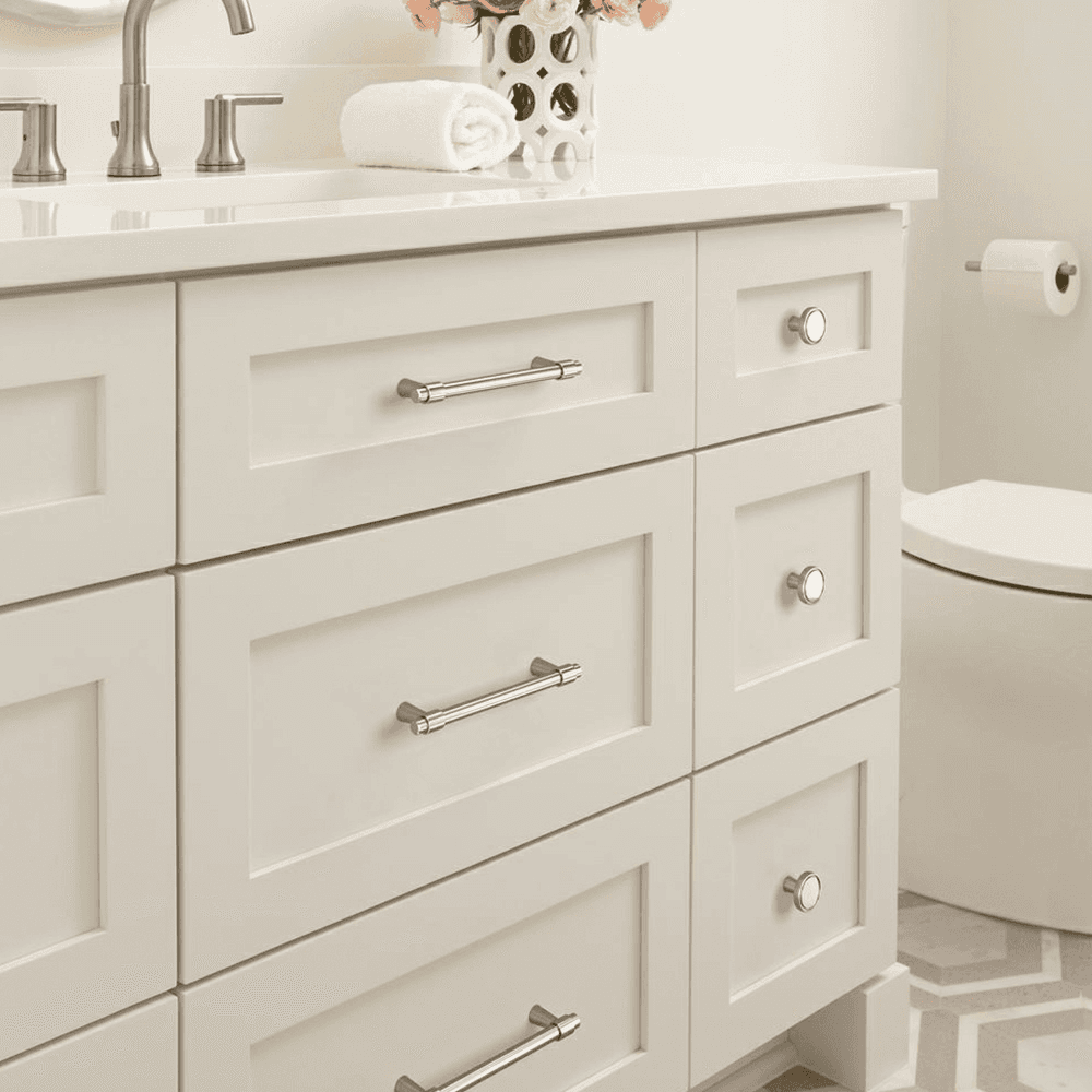 Destine Mushroom Knob in Champagne Bronze Finish