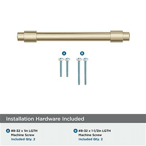 3-3/4" Destin Cabinet Pull, Polished Nickel Alt 2 - Image