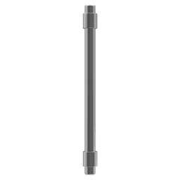 Minimalistic 128mm Destine Bar Pull in Satin Nickel