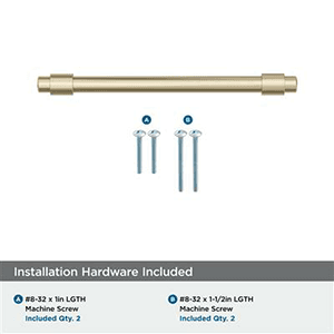 5-1/16" Destin Cabinet Pull, Golden Champagne Alt 2 - Image