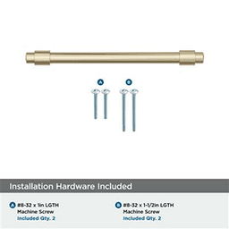 5-1/16" Destin Cabinet Pull, Golden Champagne Alt 2 - Image