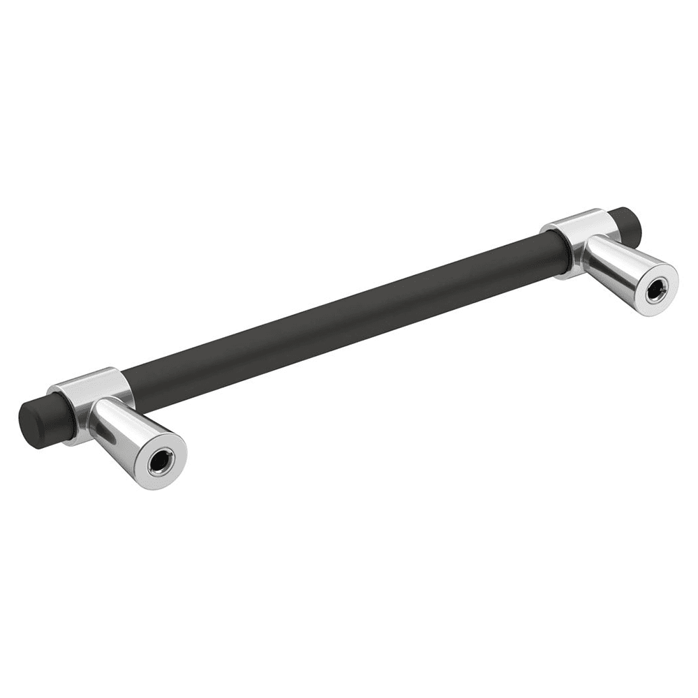 All necessary mounting hardware included with Amerock's Mergence Bar Pull