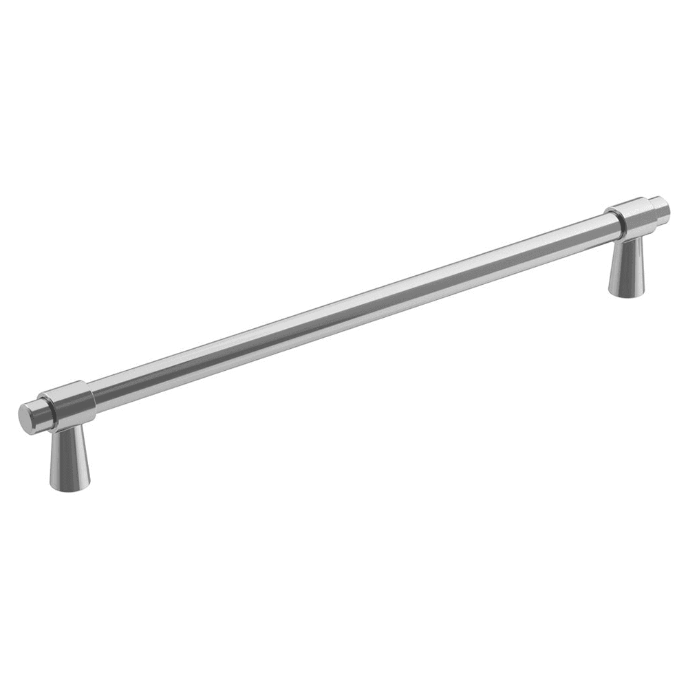 Amerock 224mm Bar Pull - Polished Chrome - Side View