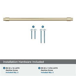 8-13/16" Destin Cabinet Pull, Polished Nickel Alt 2 - Image
