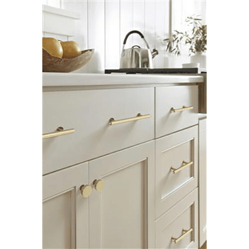 1-1/4" Radius Round Cabinet Knob, Golden Champagne Alt 2 - Image
