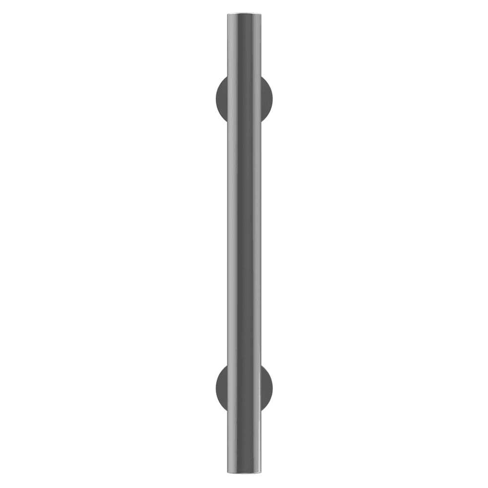 Amerock Radius 96mm Bar Pull in Polished Chrome - Side View