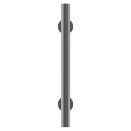 Amerock Radius 96mm Bar Pull in Polished Chrome - Side View