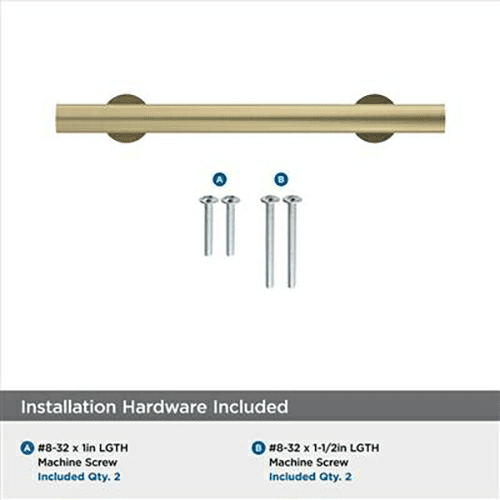 3-3/4" Radius Cabinet Pull, Golden Champagne Alt 3 - Image