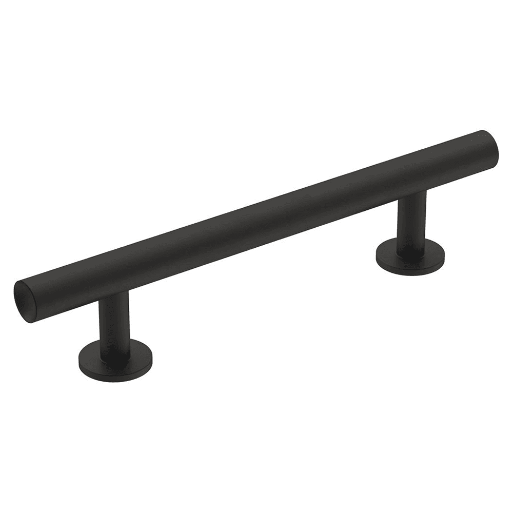 Amerock 96mm Radius Bar Pull Matte Black Image 2