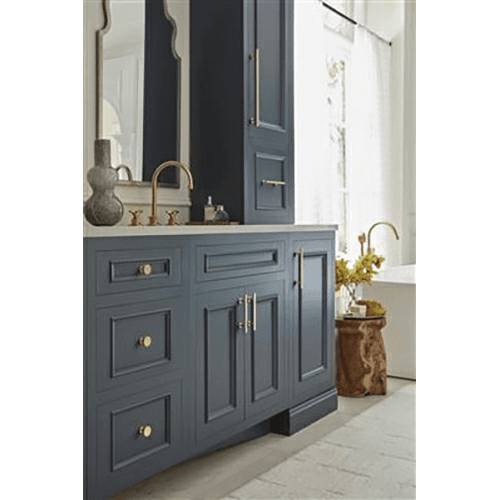 5-1/16" Radius Cabinet Pull, Golden Champagne Alt 1 - Image