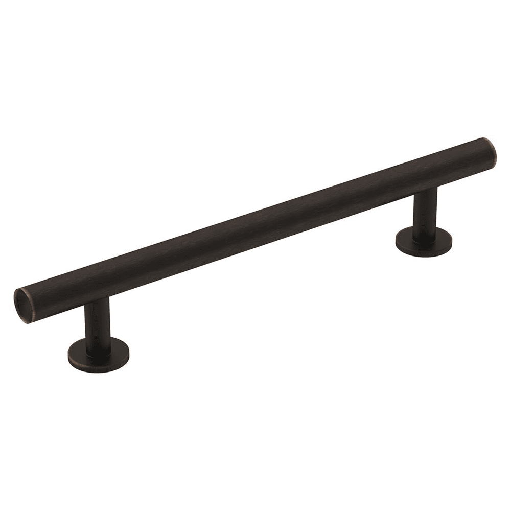 Amerock 128mm Radius Bar Pull in Oil-Rubbed Bronze on Cabinet Door