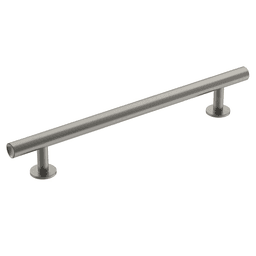 Amerock 160mm Bar Pull, Satin Nickel - Top View