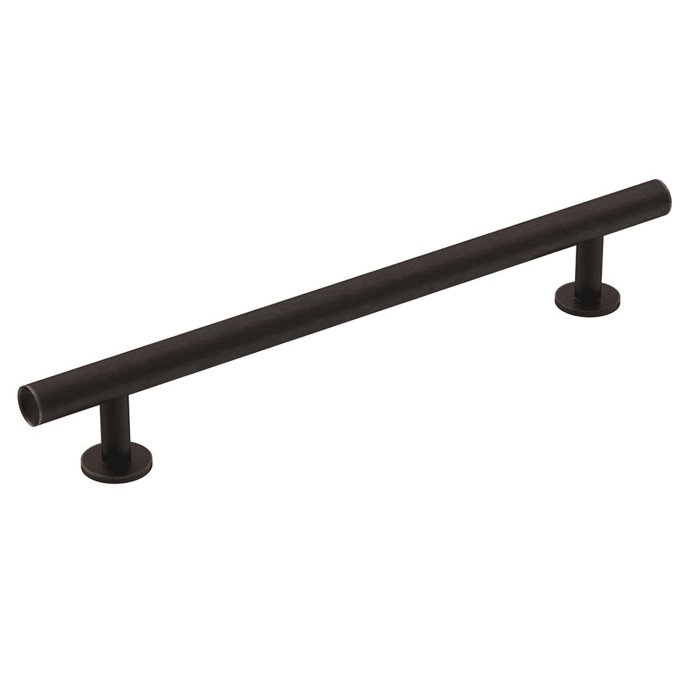 Amerock 160mm Radius Bar Pull, Oil-Rubbed Bronze - angled view