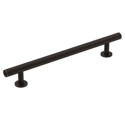 Amerock 160mm Radius Bar Pull, Oil-Rubbed Bronze - angled view