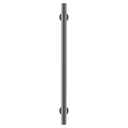 Amerock Satin Nickel Radius Bar Pull - 192mm center-to-center