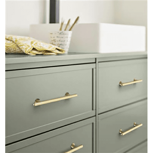 7-9/16" Radius Cabinet Pull, Golden Champagne Alt 1 - Image