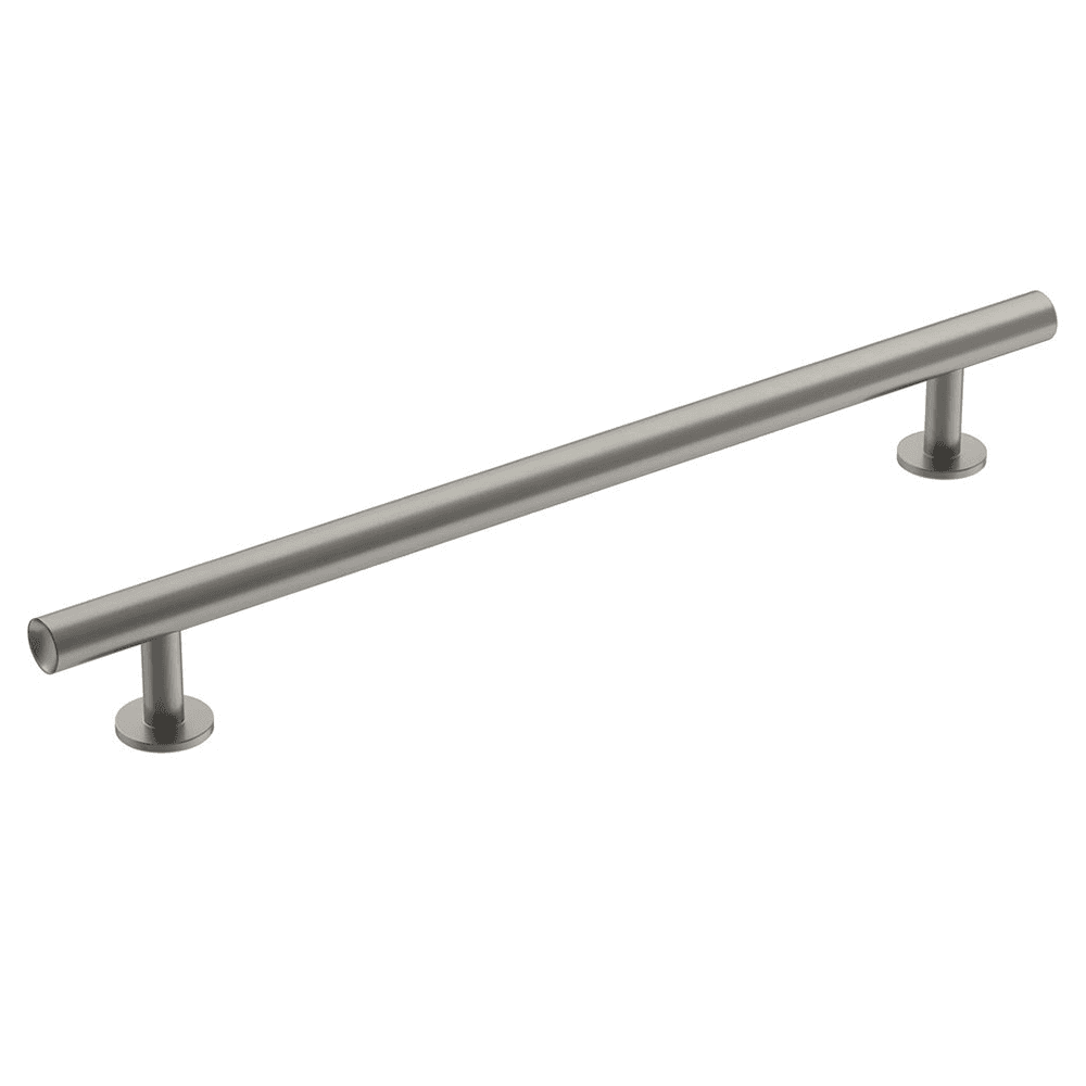 Amerock Radius 7-9/16" (192mm) Bar Pull in Satin Nickel