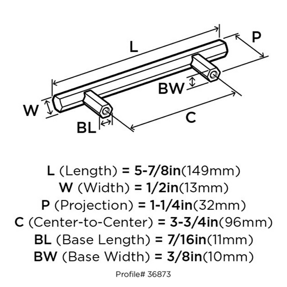 Sleek and Streamlined Radius Collection Bar Pull