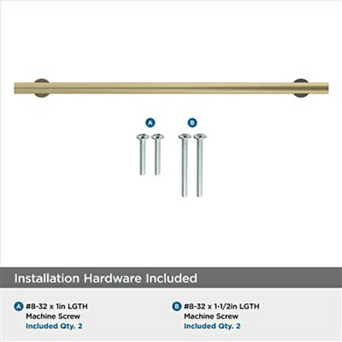 10-1/16" Radius Cabinet Pull, Golden Champagne Alt 3 - Image