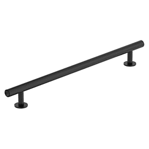 8-13/16" Radius Cabinet Pull, Matte Black Main - Image