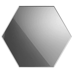 Amerock Caliber Hexagonal Knob in Satin Nickel Finish - 1-1/4" Diameter