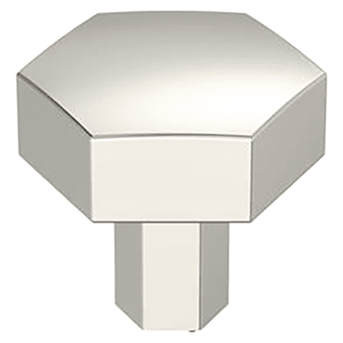 1-1/4" Caliber Cabinet Knob, Polished Nickel Main - Image