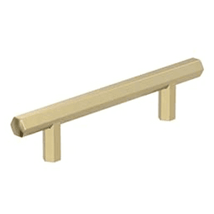 96mm Caliber Bar Pull, Golden Champagne Main - Image