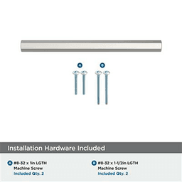 3-3/4" Caliber Cabinet Pull, Polished Nickel Alt 1 - Image