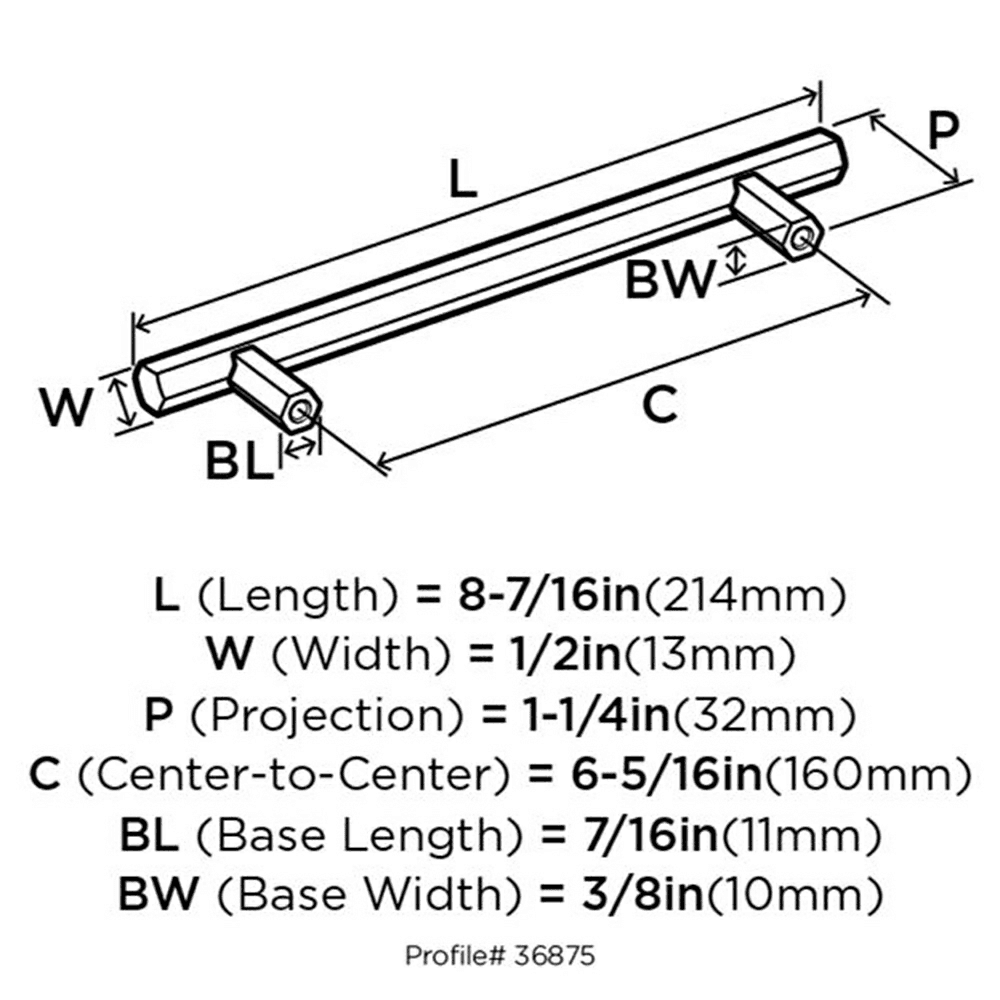 Screw Size #8-32 x 1" & 1-1/2" for Sturdy Fastening