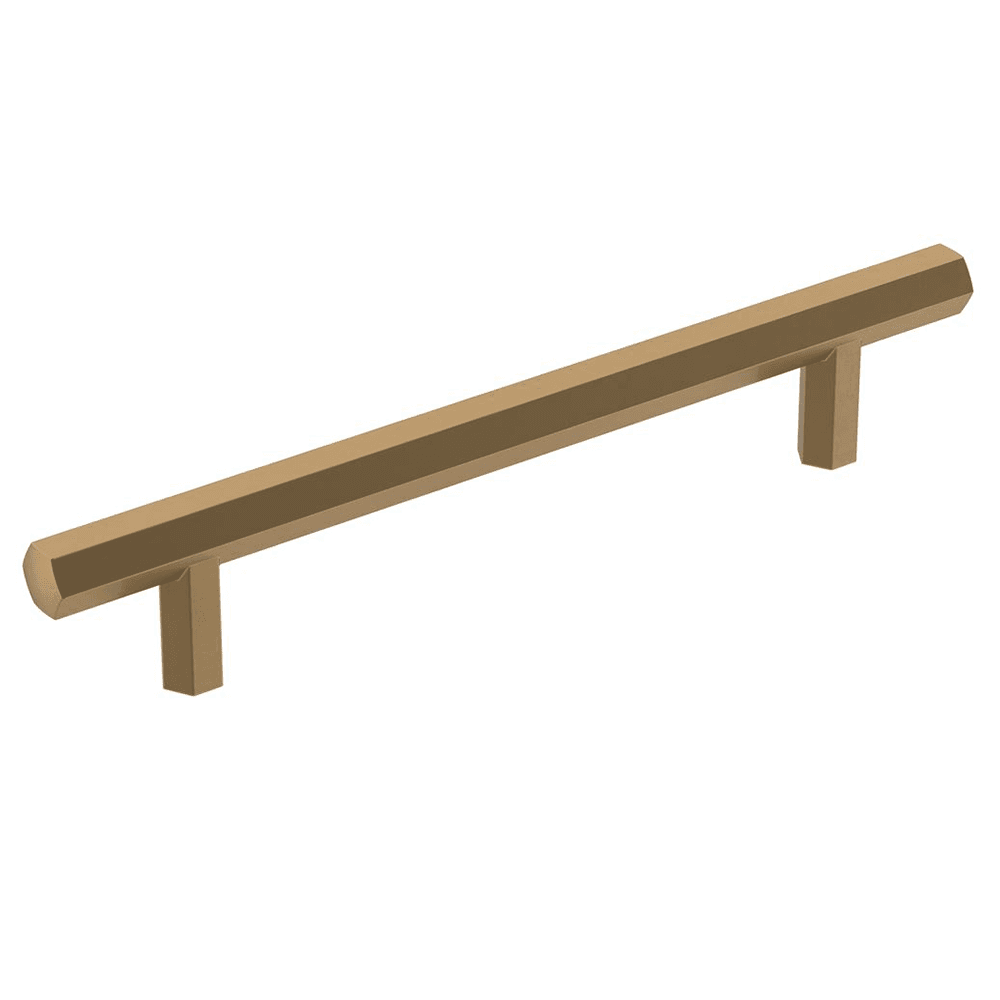 128mm Caliber Bar Pull in Champagne Bronze for Chic Look