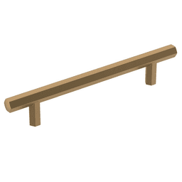128mm Caliber Bar Pull in Champagne Bronze for Chic Look
