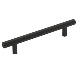 128mm Caliber Bar Pull in Matte Black from Amerock Collection