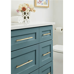 160mm Caliber Bar Pull, Golden Champagne Alt 1 - Image