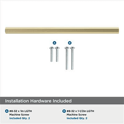160mm Caliber Bar Pull, Golden Champagne Alt 4 - Image