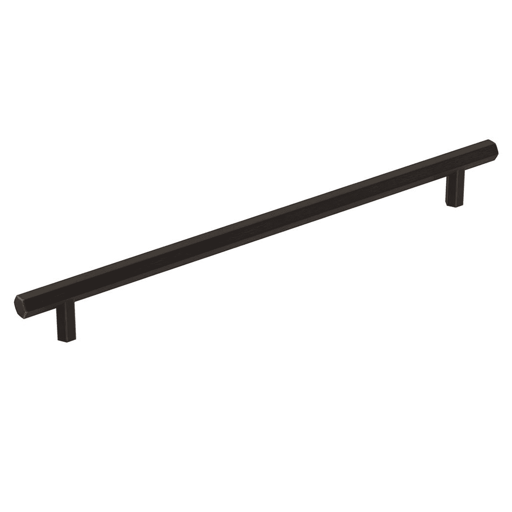 #8-32 x 1" and #8-32 x 1-1/2" truss head machine screws included with Amerock Caliber bar pull.