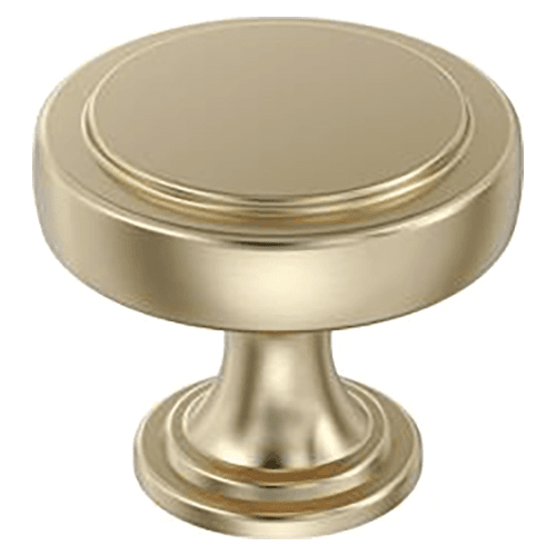 1-3/8" Exceed Cabinet Knob, Golden Champagne Main - Image