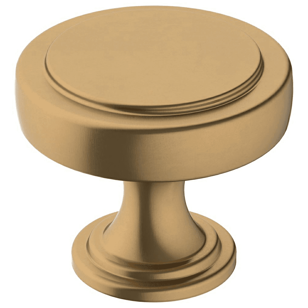 Allison by Amerock Exceed Collection Knob in Champagne Bronze, 1-1/2" diameter