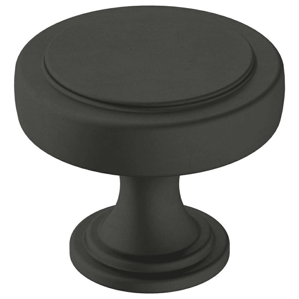 1-3/8" Knob from Allison by Amerock Exceed Collection in Matte Black Finish