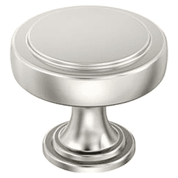 1-3/8" Exceed Cabinet Knob, Polished Nickel Main - Image