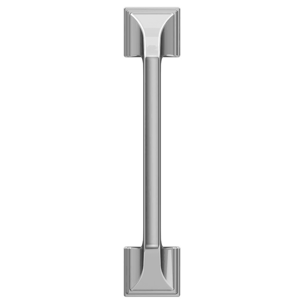 Amerock Exceed Arch Pull in Matte Black - front view