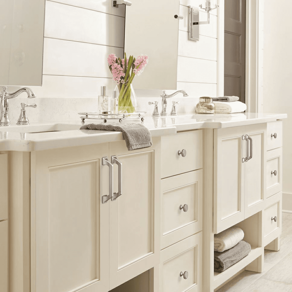 Amerock Exceed Arch Pull, Matte Black - Installation Hardware