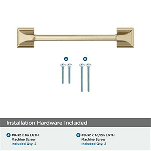 5-1/16" Exceed Cabinet Pull, Golden Champagne Alt 2 - Image