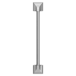 Amerock Exceed Arch Pull in Polished Chrome with Pedestal Edges