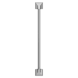 Amerock Exceed Arch Pull in Polished Chrome - Front View