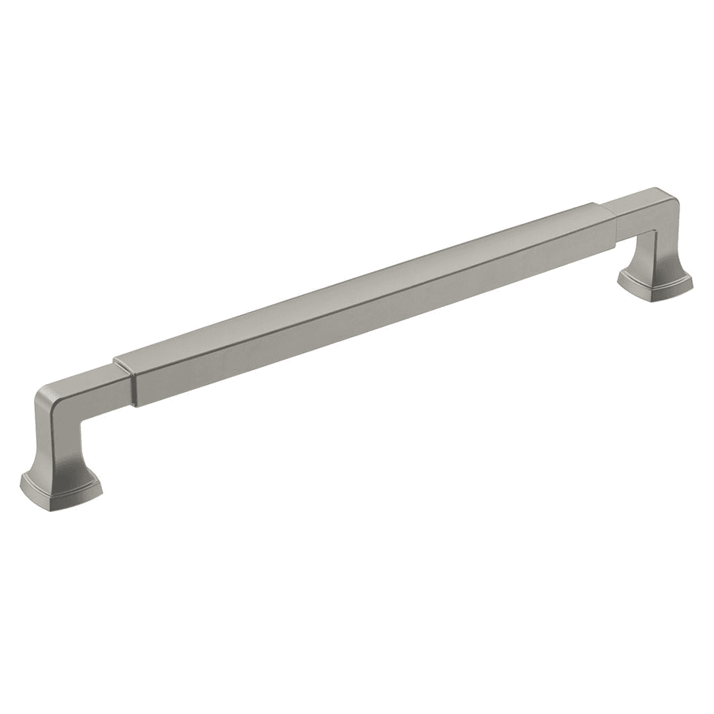 224mm satin nickel handle pull from Amerock Stature collection
