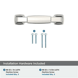 3" Stature Cabinet Pull, Polished Nickel Alt 2 - Image