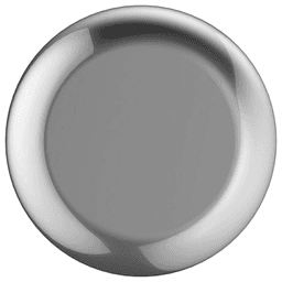 Amerock Surpass 1-1/4" diameter knob with Satin Nickel Finish and coordinates with other items from Surpass Collection