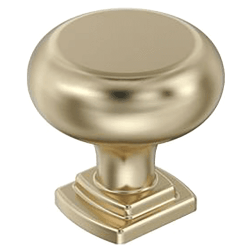 1-1/4" Surpass Cabinet Knob, Golden Champagne Main - Image